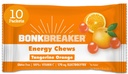 Bonk Breaker Energy Chews, free ingredients ללא חלב, Gluten-Free כדי לספק אנרגיה מהירה להתמקד, 1 Box of 10 Packets, Tangerine Orange