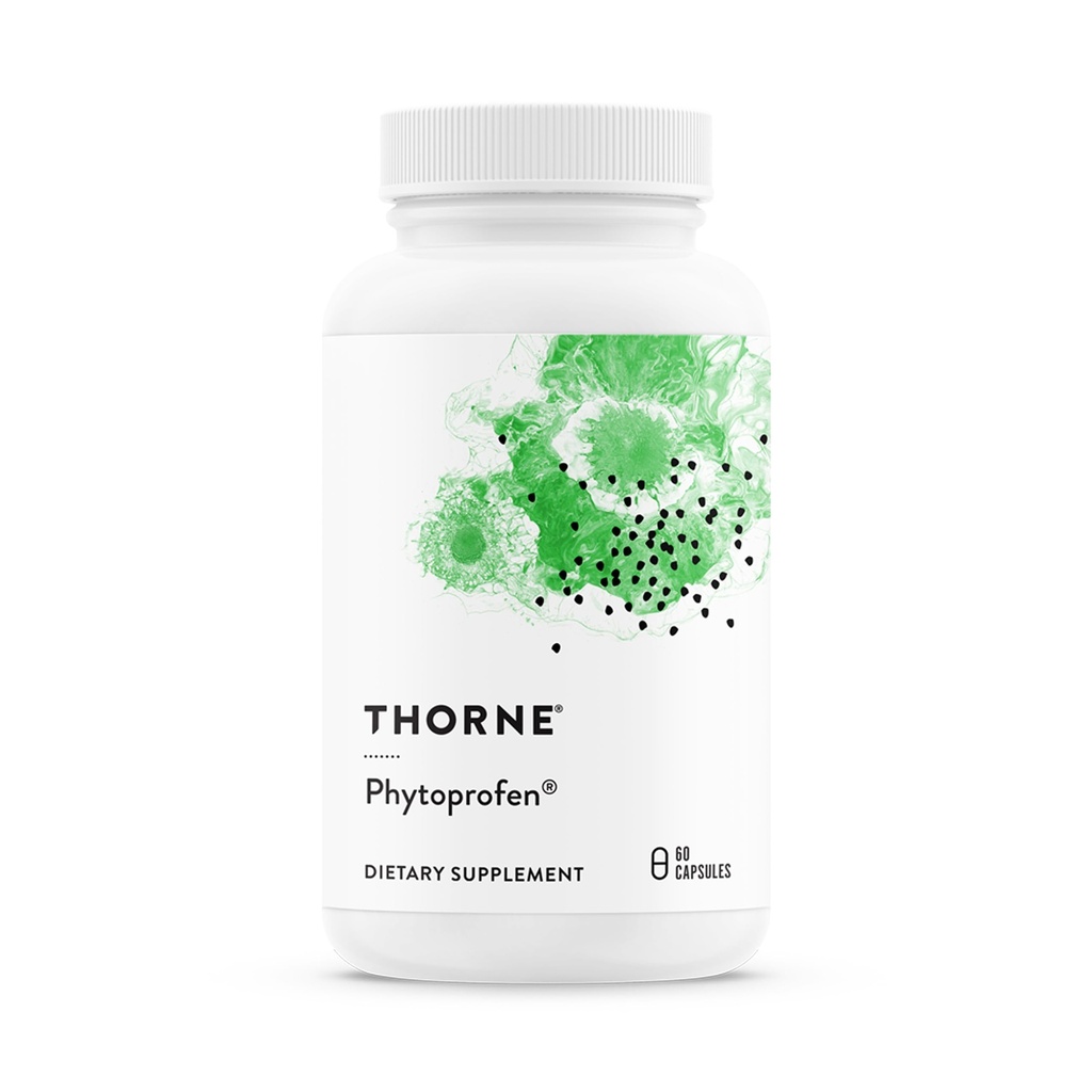 THORNE - Phytoprofen - תערובת הבוטנית של ג'ינג'ר, Boswellia, ו Curcumin - תומך איזון Cytokine בריא ושיקום לאחר פציעה או ניתוח * - Gluten-Free, Soy-Free, Milk-Free - 60 קפסולות