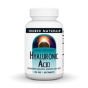 מקור Naturals Hyaluronic Acid, מקדם מפרקים בריאים ועור*, 100 מ"ג - 60 טבליות