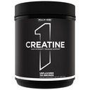 כלל 1 אבקת Creatine - Pure Micronized Creatine Monohydrate עבור פעילות אינטנסיבית גבוהה ו- Lean Body Mass תמיכה, פלמורed ו unflavored (130 משרתים, Unflavored)
