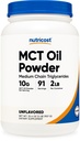 אבקת שמן חומרים מזינים MCT - הטוב ביותר עבור Keto, Ketosis ו דיאטות Ketogenic - non-GMO ו Gluten חינם... (2 LB (Unflavored)