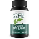 Mynokii Memory - Nootropic Brain Supplement - Memory & Brain Support with Genekgo Biloba & DMAE - Aid Memory, Focus, Clarity, Productivity - קידום חשיבה ברורה וריכוז - תוספי זיכרון