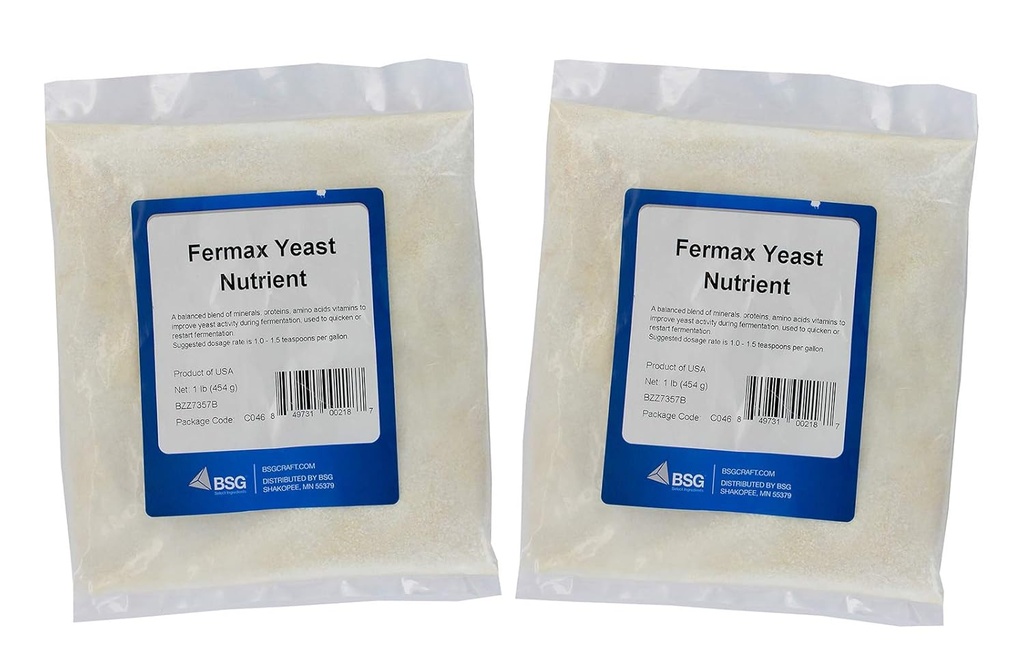 Fermax Yeast Foodsent, 1lb (Тwo Рack)