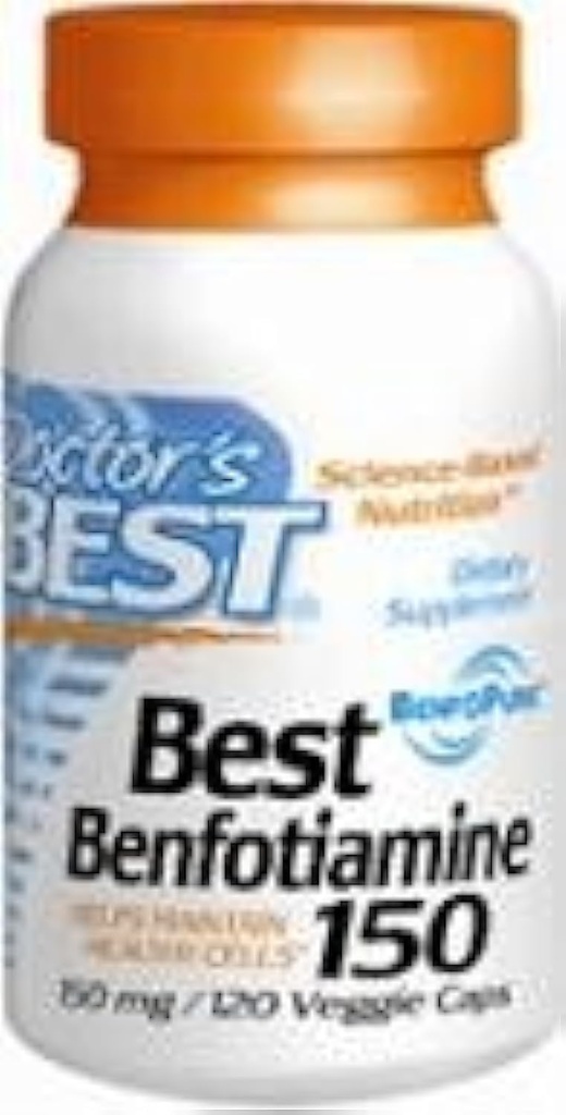Doctor's Best - Best Benfotiamine (150 מ"ג) 120VC