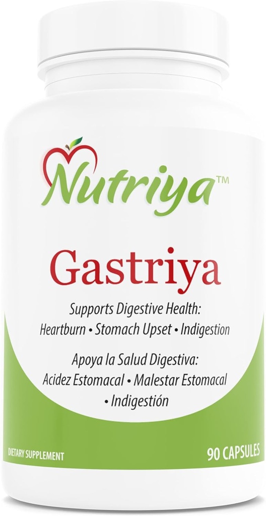 Acaciya Gastriya - Relieves Acid Reflux ו Heartburn באופן טבעי, Regulates Gastric Acid ותמיכה בריאות העיכול, 90 Count (Pack of 1)