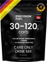 Precision דלק PF Carb רק לשתות Mix - High Carbohydrate אבקה לאנרגיה, טבעוני, 120g carbs per Litre - Mild Citrus Flavor (1-Pack)