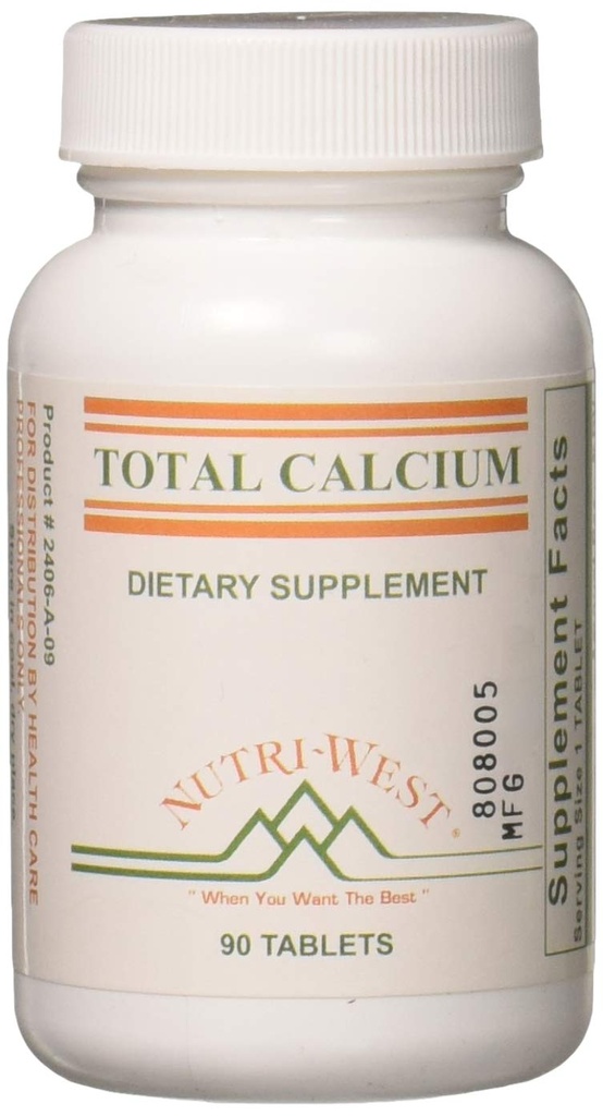 תזונה-מערבית - Total Calcium - 90 by Foods-West