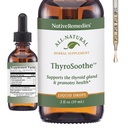 Native Remedies ThyroSoothe - All Natural Herbal Supplement Soothes The Thyroid Gland - תומך איזון מערכתי במערכת האנדוקרינית ו Thyroid Gland - 59 mL