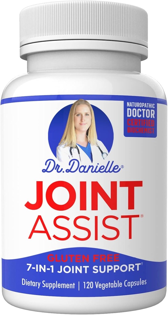 Doctor Danielle Joint Assist - Glucosamine Chondroitin Turmeric גב'm Boswellia - תמיכה משותפת וסיוע - 120 קפסולות