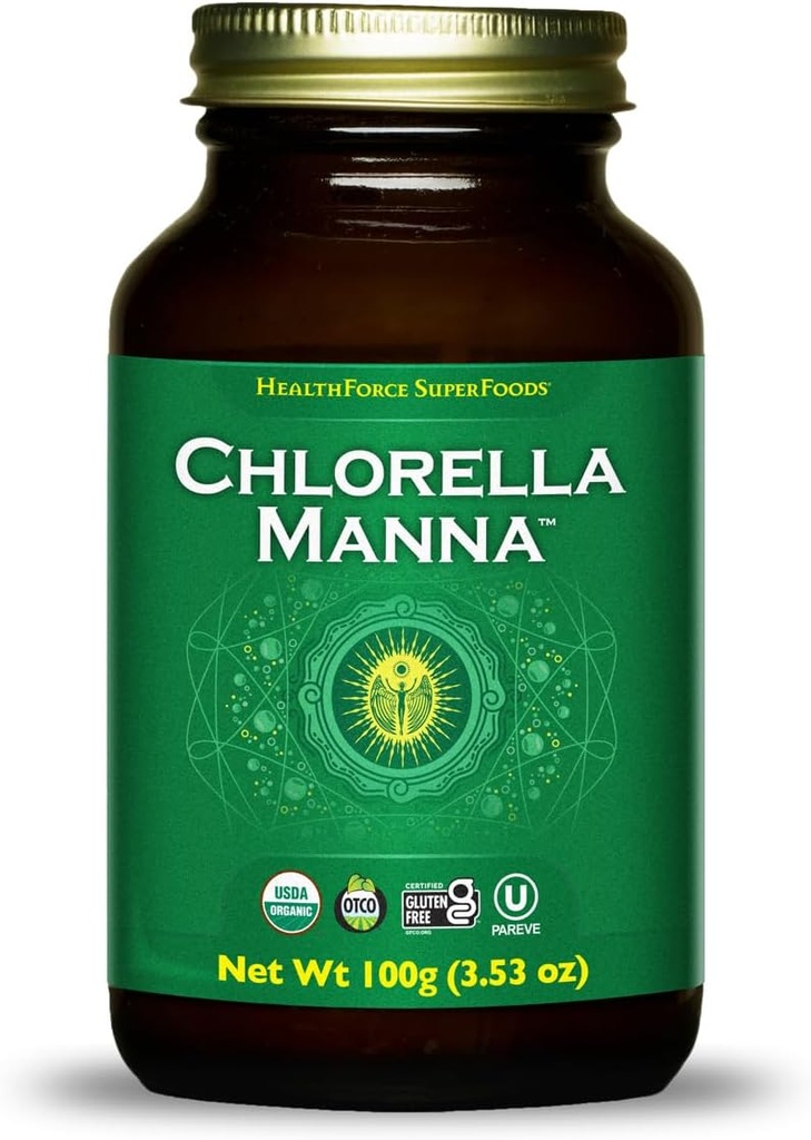 מזון בריאות - Chlorella Manna - אבקה - 100 גרמים