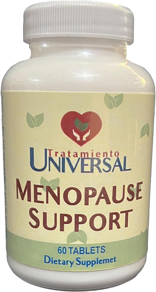 Menopause תומך 90 טבליות | צמצום פלאשים חמים, איידס שינה, קרבות Mood Swings | Decreases Vaginal יבשה | שיפור ההפחתה של העור | 1 Tablet פעמיים Daily