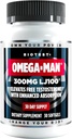 Biotest אומגה-Man - 300mg High-Absorption LJ100 Longjack (Eurycoma longifolia) - 30 Softgels