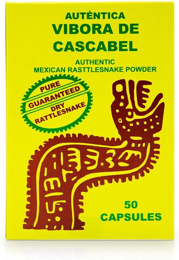 Generic Vibora de Cascabel קפסולות טיפול אוראלי Skin Care Pimples & Acne 50 Caps
