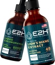 E2H: נוזל Chlorophyll ו- Lion's Mane Mushroom