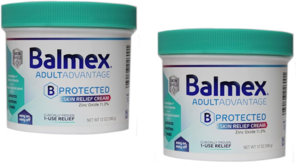 Balmex Adult Care רש Cream, 12oz, (Pack of 2)