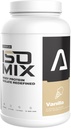 ASTROFLAV IsoMix מוגדר מחדש אבקת חלבון Whey חלבון Isolate - 24g חלבון, 0g סוכר, Low-Carb, 6.5g BCAA + 13.4g EAA - Premium Wheel Recovery & Lean הורמון גדילה פורמולה, Vanilla Growth growth Formula, Vanilla
