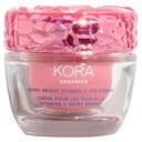 KORA Organics Berry Bright Firming ויטמין C Eye Cream, hydrote & Poweren, אורגני מוסמך, Cruelty Free, Refillable, 0.50 oz oz