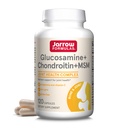 Jarrow Formulas® Glucosamine + Chondroitin + MSM קפסולות, תוספת תמיכה משותפת עם ויטמין C ו Manganese, 30 קפסולות, 120 יום אספקה