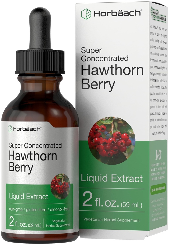 Horbäach הותורן ברי לחלץ 2 fl oz | אלכוהול חינם נוזל Tincture
