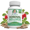 Adrenal Wellness Ashwagandha & More - מוח אורגני, תמיכה בגוף על ידי ד"ר דניאלה, 120 קפסולות