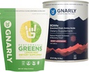 Gnarly Nutrition BCAAs ברי לימונדה (10.58oz) ביצועים ירוקים לימון Mint (11.64 oz)