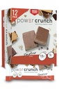 Power Crunch חלבונים Wafer Bars, חטיפים חלבונים גבוהים עם טעם טעים, S'mores, 1.4 Ounce (12 Count)
