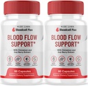 (2 Pack) Bloodcell Max - Bloodcell Max קפסולות כדי לשמור על רמות בריאות, Bloodcell Max Advanced Formula for Total Health, BloodcellMax Pills Review (120 קפסולות)