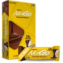 NuGo חלבונים Bar, בננה שוקולד, 13g חלבון, Gluten Free, 15 Count