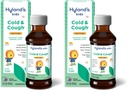 Hyland's Naturals Kids Cold & Cough, Daytime Grape Flavor Cough Syrup Medicine for Kids Ages 2+, Decongestant, Sore גרון & Allergy הקלה, טיפול טבעי לתסמינים קרים נפוצים, 4 Fl Oz