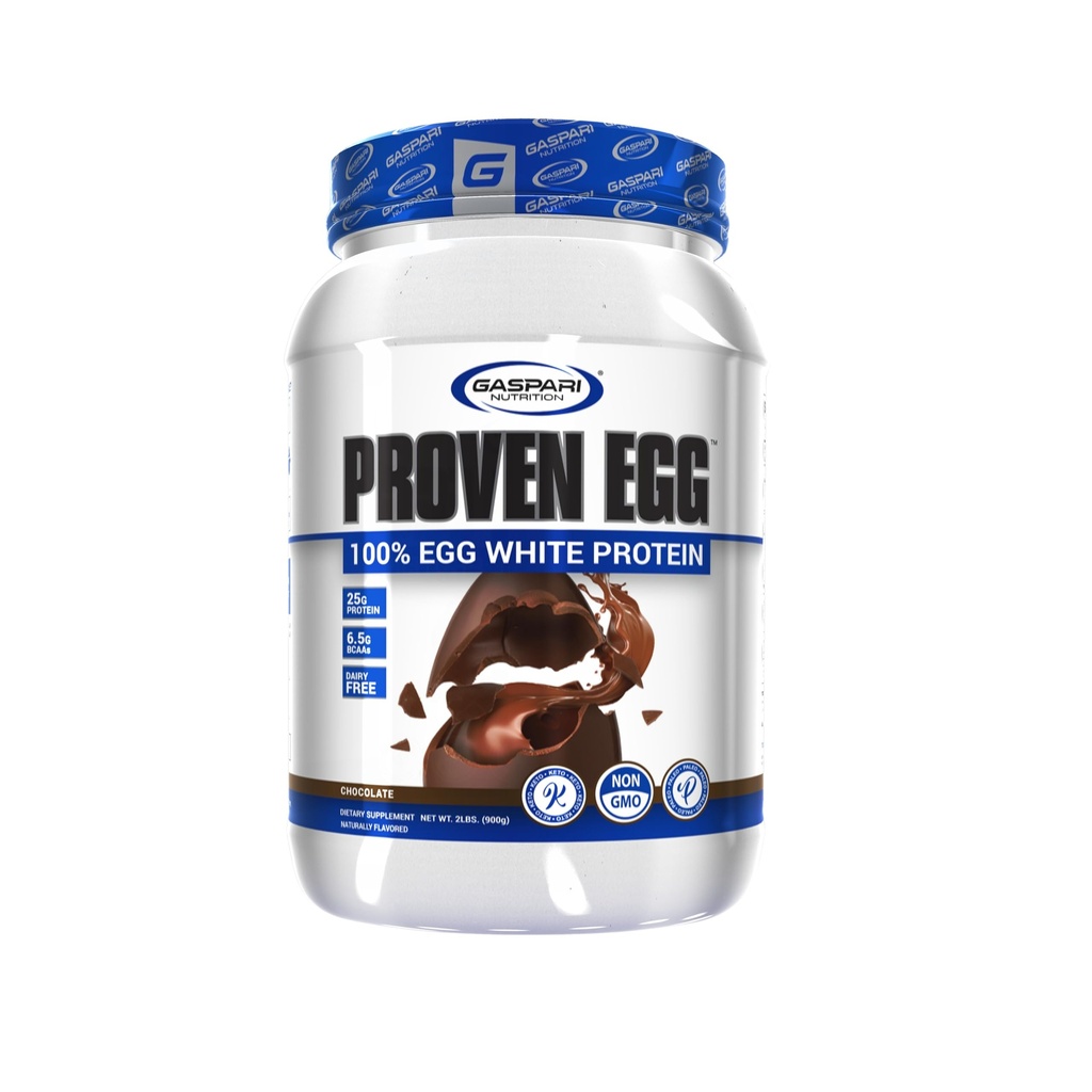 Gaspari תזונה פרובנס ביצה, 100% אבקת ביצה לבנה, 25g חלבון, Keto Friendly, חלב, Lactose, Soy חינם (2 lbs, שוקולד)