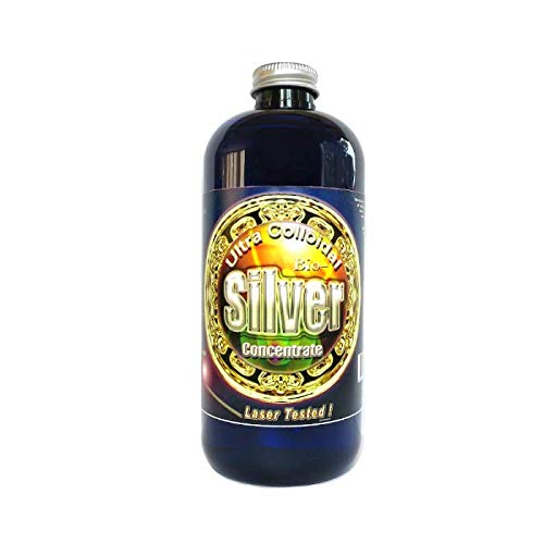 Silver MTN מינרלים Colloidal Silver 16 oz.240 PPM,