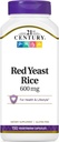המאה ה-21 Red Fermented Rice, Herbal Extracts 150 Vegetarian