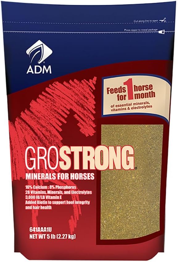 ADMIMAL NUTRITION 1Piece 5 lb Horse ויטמין / מינרל