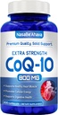 CoQ10 800 מ"ג קפסולות | טבעוני ידידותי Coenzyme Q10 800 מ"ג מ- Easy Absorption Ubiquinone תוסף עבור Skin Heart and Energy Support