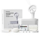 אוזן חשמלית ווקס Removal Kit - מים מופעלים מערכת השקיה עם אוסף Sewage, 4 מצבי ניקוי, בטוח ויעיל, 3 טיפים אוזניים למבוגרים