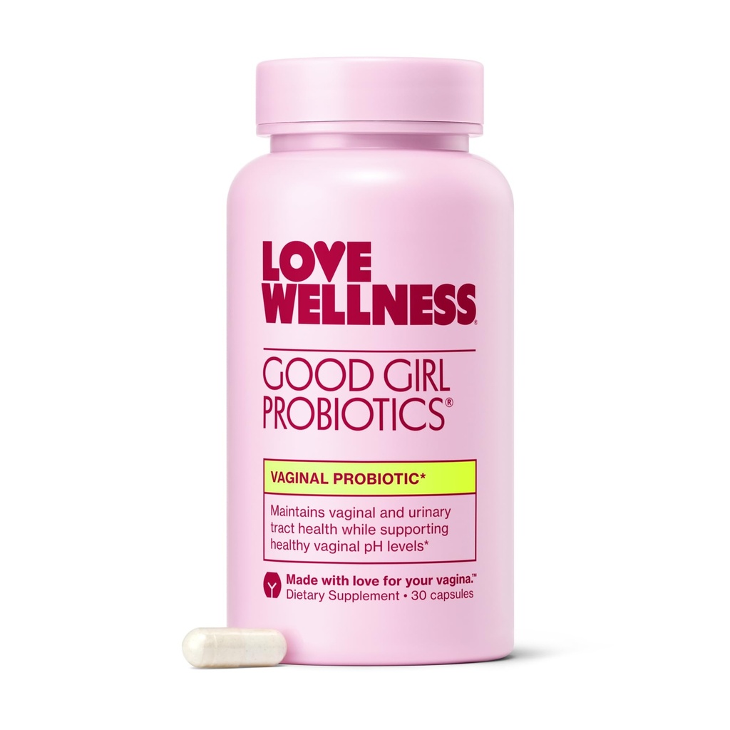 Love Well Girl Probiotics | Women's Vaginal Health & pH Balance