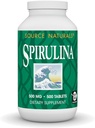 מקור Naturals Spirulina - עבור תמיכה במערכת החיסון - 500 טבליות