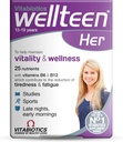 Vitabiotics Wellteen Her - תמיכה תזונתית לבני נוער ונשים צעירות בגילאי 13-19 - 30 טבליות