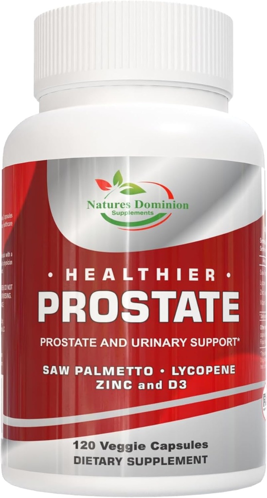 ראה פאלטו לגברים, Lycopene, Zinc, ויטמין D3. Prostate תוספים לגברים, Bladder Control. ראה תוסף פאלטו לגברים. Prostate Support with Lycopene