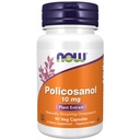 תוספי מזון עכשיו, Policosanol 10 מ"ג, בלגן של אלכוהול שומני ארוך צ'סטין (LCFAs) דרבירד סוכר קאנה, 90 ואג קפסולות