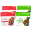 JuicePlus+ הפירות והירקות בליזס Soft Chews - Tasty Vegan Fruit, Veggie Gummy ויטמינים למבוגרים ולילדים - 4 חודשים אספקת 4 חבילות (2 מכל טעם)