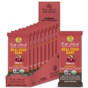 EatToHeal Cherry Real Food Bar - אורגני בריא לחלבון ברים - בר החלפת סוכר נמוך, Non GMO, Never Baked, Plant Based - נועד ליהנות, לא לשבת על Shelves