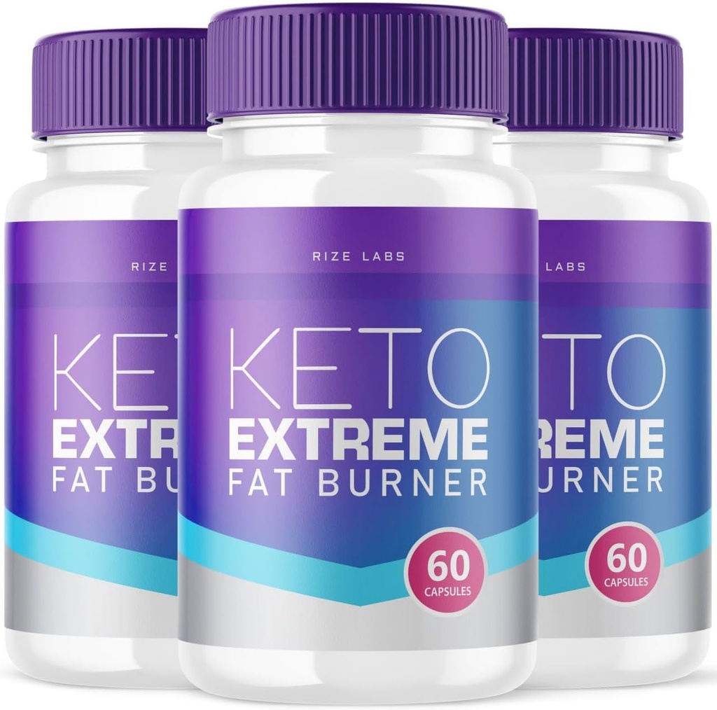 המעבדות Keto Extreme כמוסות, Keto Extreme Fat Burner תוסף, Keto Extreme for Total Body Health, Keto Extreme כוח פורמולה (180 קפסולות) (Pack of 3)