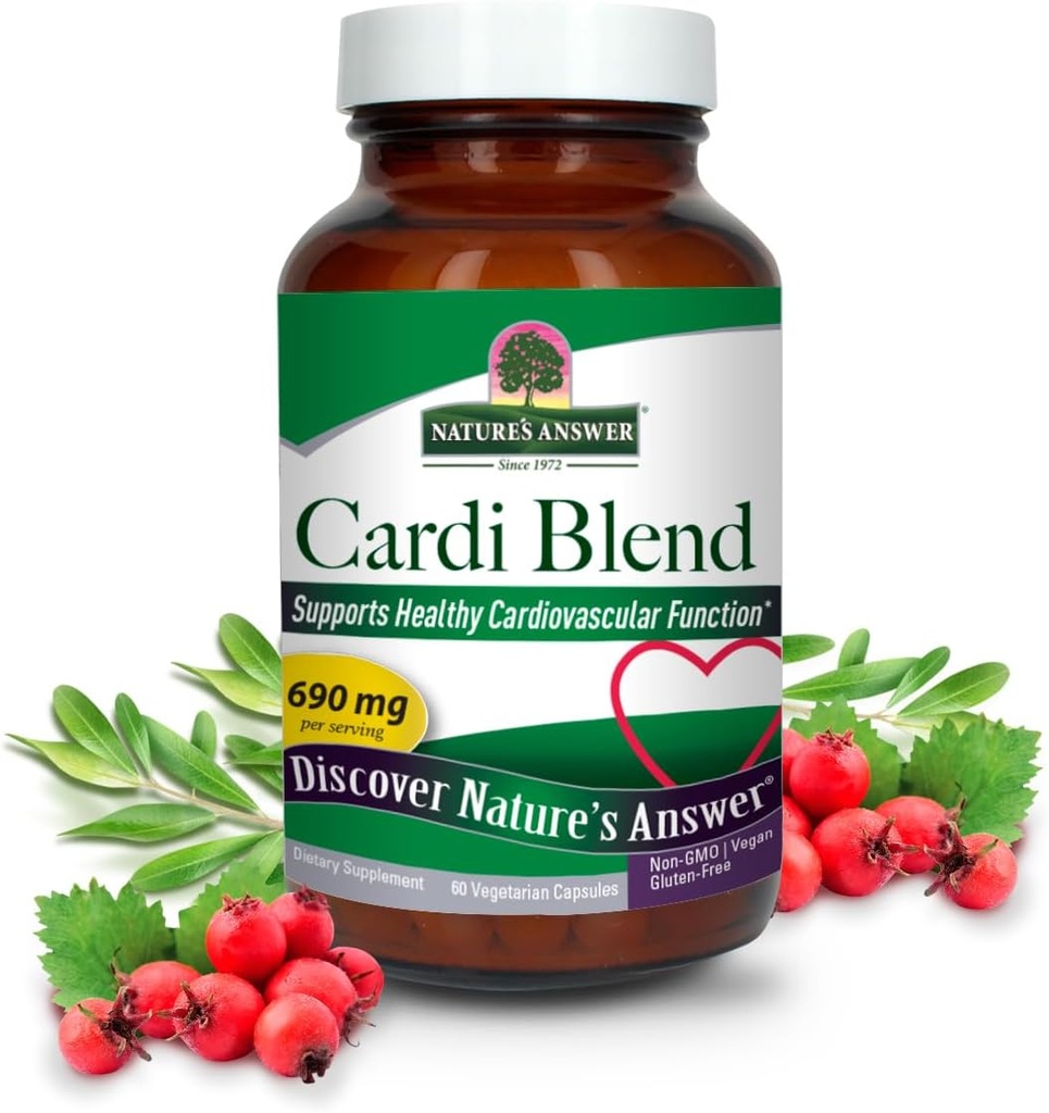 מקור: CardiMAX Nature's answer 60 VCaps
