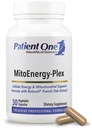 מטופל אחד MitoEnergy-Plex | תוספת לתמיכה ברמות אנרגיה ושומן קרבי | עם תמצית אוק צרפתי, Ashwagandha ו Panax גינזנג | 30 קפסולות