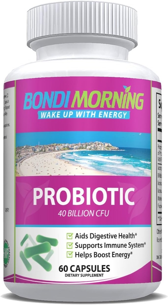Probiotics for Women & Men | תמיכה במערכת החיסון, בריאות העיכול & Boost Energy
