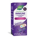 דרכו של הטבע Sambucus Elderberry Immune Syrup for Kids Ages 2+, עם Echinacea & Propolis, Immune Support Syrup*, Vegetarian, Bri Flavored, 4 Fl Oz