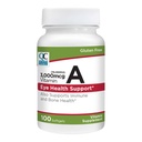 ויטמין איכות A 3000 mcg (10,000 IU) Softgels. תומך במערכת החיסון, חזון ותפקוד העצם. High Potency Palmitate Formula 100 Softgels