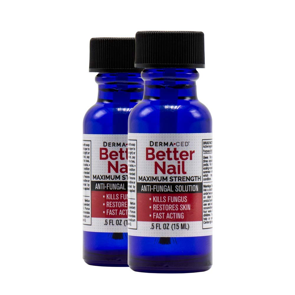 Better Nail - טיפול ב-Fungus Under & Around the Nail - פתרון כוח מקסימלי של 25% לתמיכה בציפורים - לחץ על פתרון אחסון מחדש