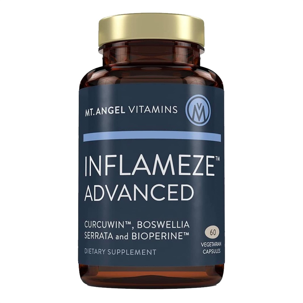 אנג'ל ויטמיןs: Inflameze Advanced בריאות משותפת, הגנה משותפת, תוסף Turmeric, 60 קפסולות